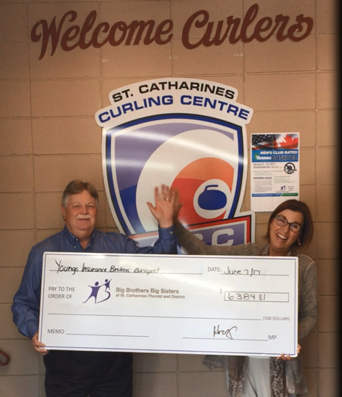 Youngs Insurance Brokers Inc. Bonspiel Donation