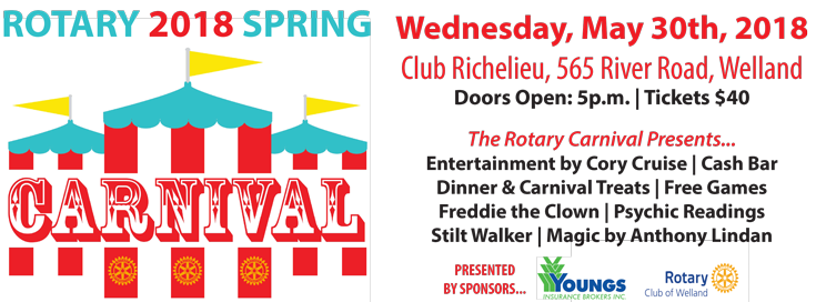 Rotary 2018 Spring Carnival, Youngs Insurance, Ontario