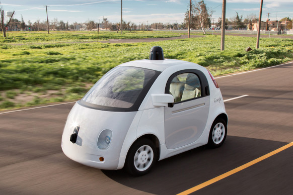 this is the car Google plans to eliminate humans driving motor vehicles with, in just five short years
