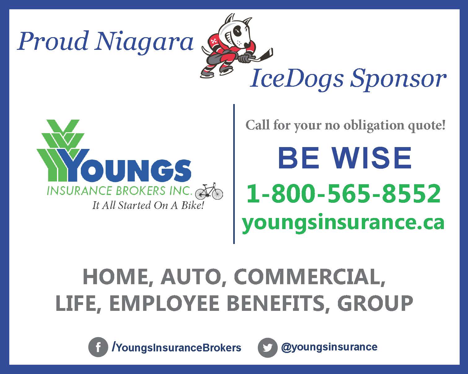 Proud Niagara Ice Dogs Sponsor