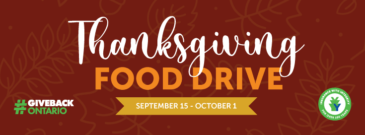 Giving Back | Thanksgiving Food Drive | Sept 15 - Oct 1, 2021, Youngs Insurance Brokers