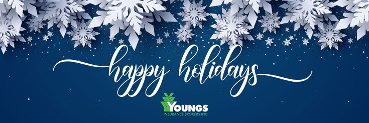 Happy Holidays, Youngs Insurance, Ontario