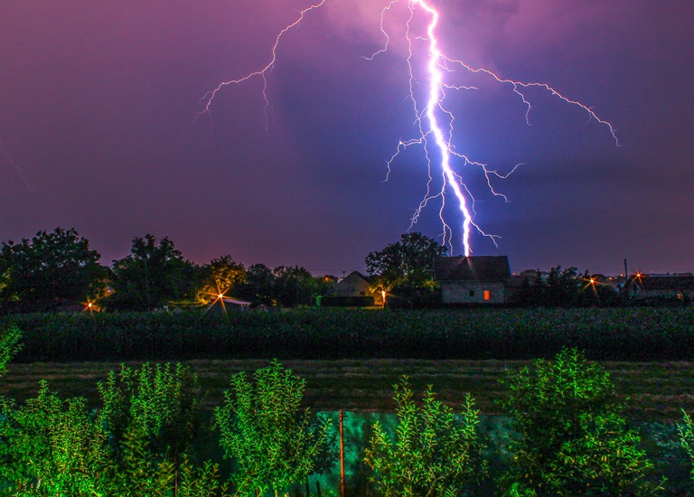 Lightning Damage & Insurance, Youngs Insurance, Ontario