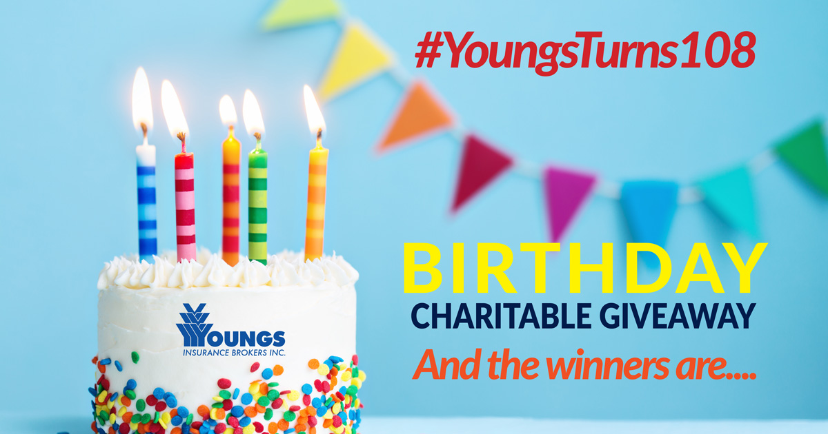 Youngs 108th Birthday Charitable Giveaway, VOTE NOW