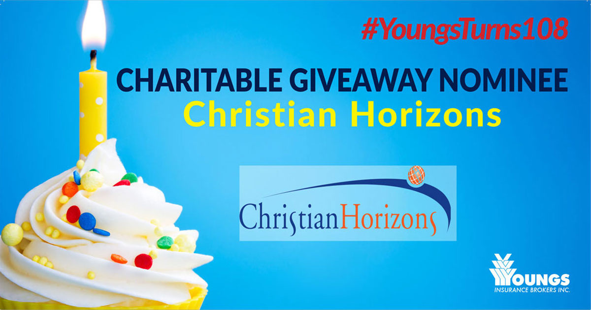 Youngs Insurance Brokers' 108th Birthday Charitable Nominee, Christian Horizons