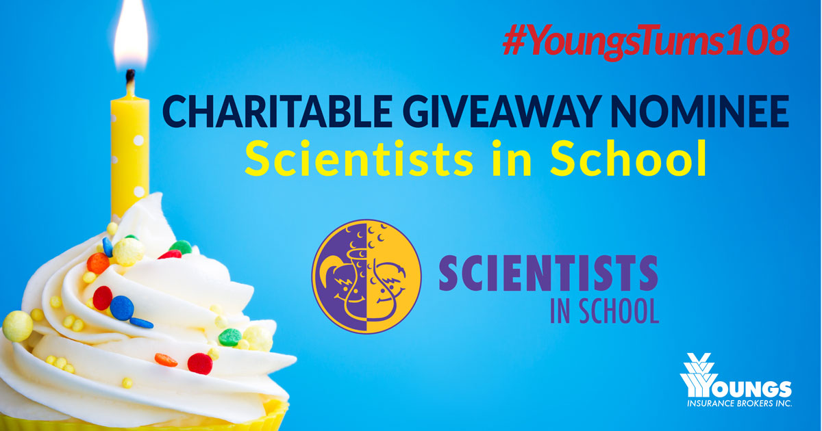 Youngs Insurance Brokers' 108th Birthday Charitable Nominee, Scientists in School