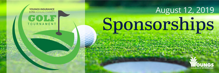 Youngs Insurance Charity Golf Tournament, Sponsorship details