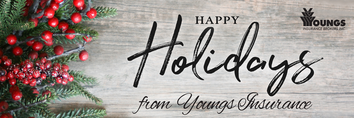 Happy Holidays, Youngs Insurance, Ontario
