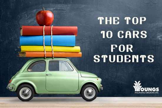 The Top 10 Cars for Students, Youngs Insurance, Ontario